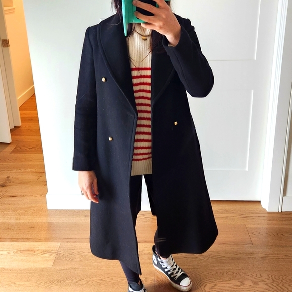 Club monaco cahndisse black coat - Picture 2 of 6